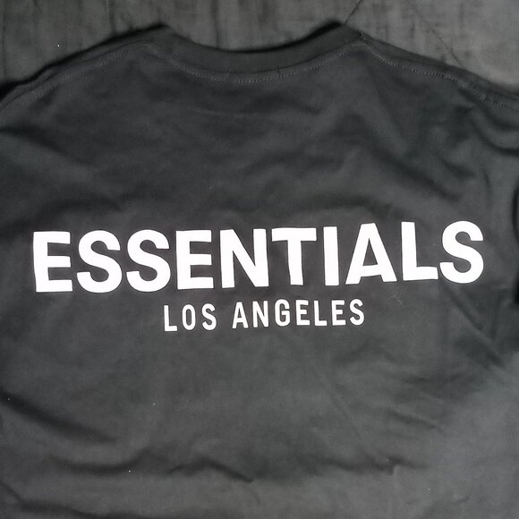 Fear Of God Essentials Los Angeles Spell Out T-Shirt - Picture 1 of 8